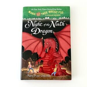 Magic Tree House “The Night  of the Ninth Dragon” Hard Cover NEW